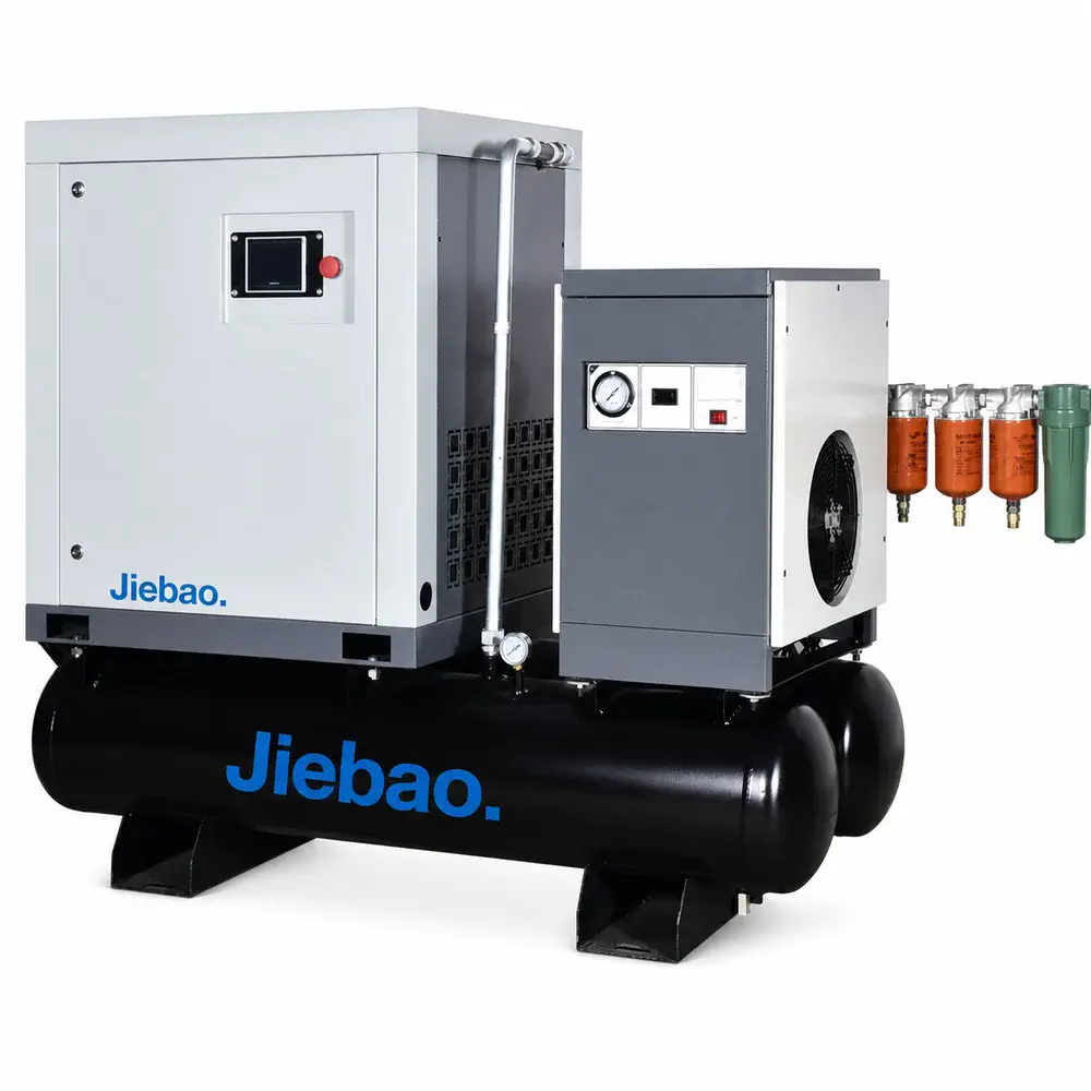 Laser Cutting Screw Compressor Package