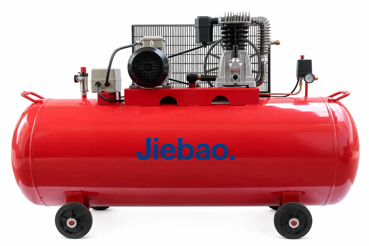 Italian-Style Belt-Driven Piston Compressor