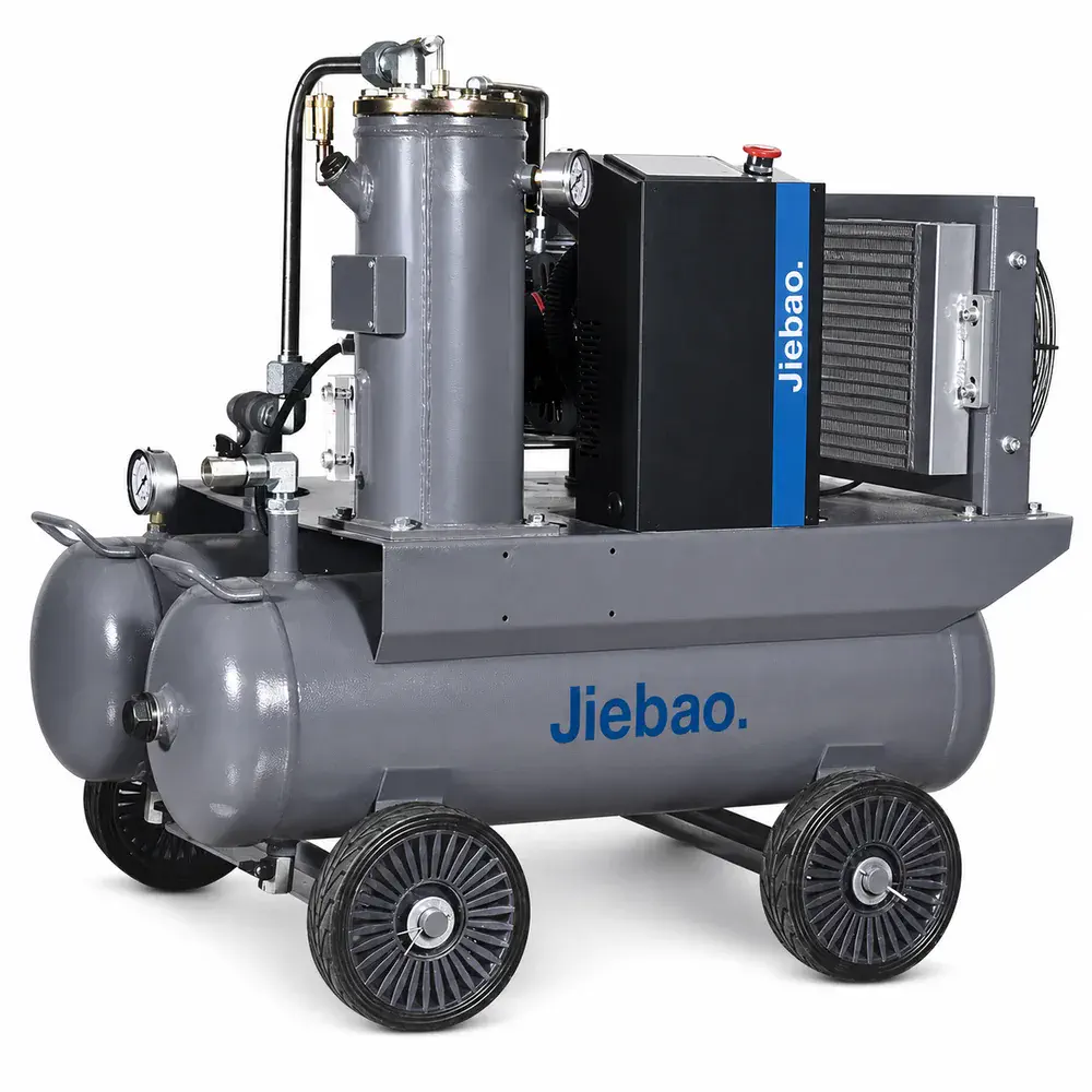 Portable PM VFD Screw Compressor